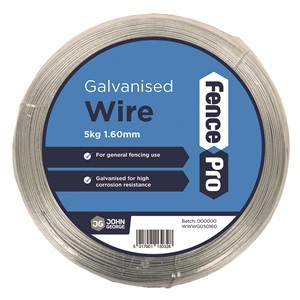 WIRE MILD STEEL 5kg GALV 1.60