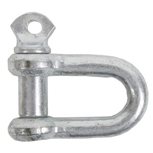 DEE SHACKLES ZINC PLATED 16mm