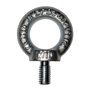 FORGED EYE BOLTS ZINC PLATED (DIN580 - UNTESTED) M8