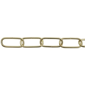 GENOVESE CHAIN BRASS PLATE 20m REEL 3.0mm