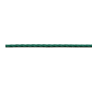 WOVEN POLYPROPYLENE ROPE GREEN 50m REEL 4mm