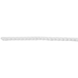 WOVEN POLYPROPYLENE ROPE WHITE 50m REEL 4mm