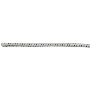 ELASTIC ROPE BLACK/WHITE 100m REEL 5mm
