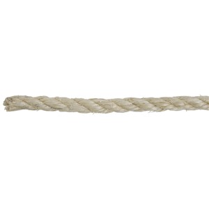 3 STRAND SISAL ROPE NATURAL 73m REEL 8mm