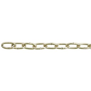 CLOCK CHAIN BRASS PLATE 25m REEL 1.8mm