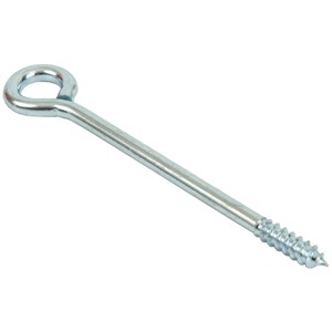 VINE EYES TO SCREW BZP 75x12